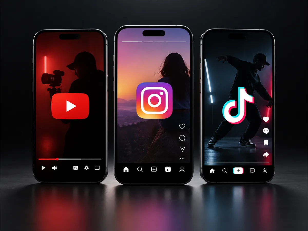 Short-form video and reels production